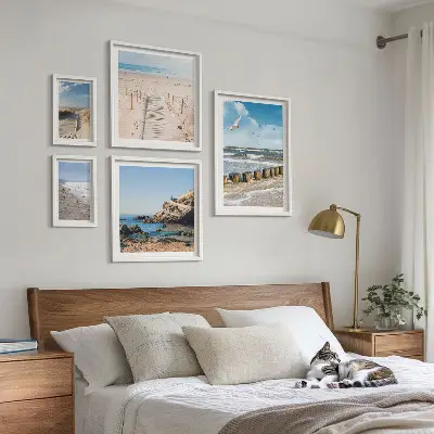 Wandbilderset Küstenlandschaft modernes Design