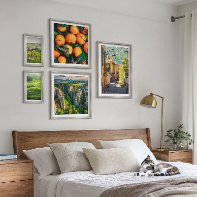 Modernes wandbilder-set Bezaubernde ländliche Landschaften