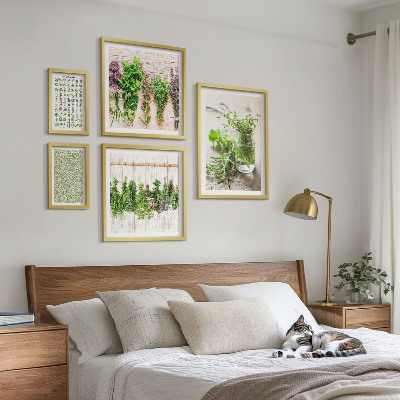 Bilderset fürs sofa Inspirationen für Kräuterdekorationen