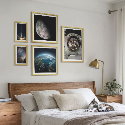 Bilderset fürs sofa Weltraumentdeckungen eines Astronauten