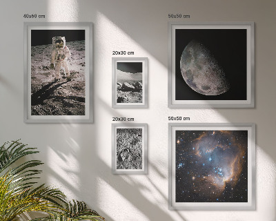 Modernes wandbilder-set Kosmische Entdeckungen und Geheimnisse