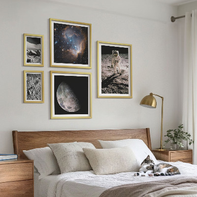 Modernes wandbilder-set Kosmische Entdeckungen und Geheimnisse