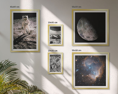 Modernes wandbilder-set Kosmische Entdeckungen und Geheimnisse