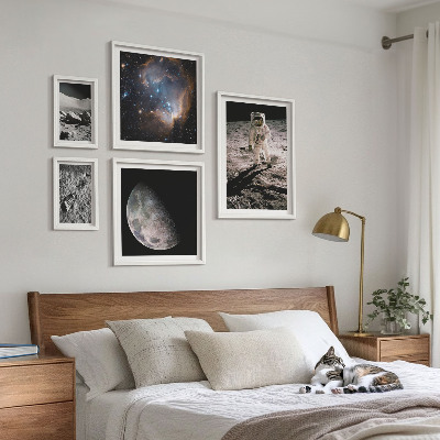 Modernes wandbilder-set Kosmische Entdeckungen und Geheimnisse