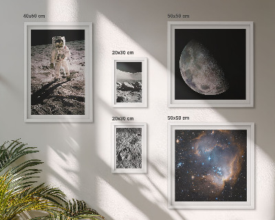 Modernes wandbilder-set Kosmische Entdeckungen und Geheimnisse