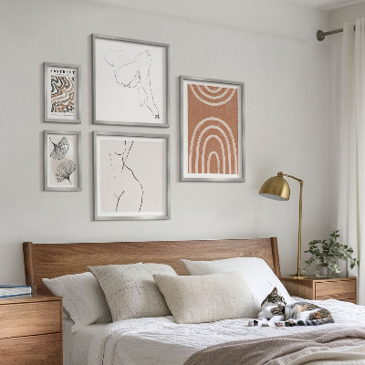 Bildergalerie-set für die wand Stilvolle abstrakte Figuren