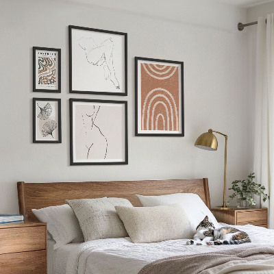 Bildergalerie-set für die wand Stilvolle abstrakte Figuren