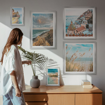 Bildergalerie-set für die wand Strandlandschaften der Welt