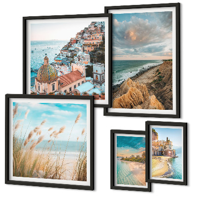 Bildergalerie-set für die wand Strandlandschaften der Welt