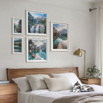 Bilderset fürs sofa Bergseen und Natur