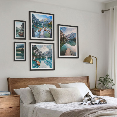 Bilderset fürs sofa Bergseen und Natur