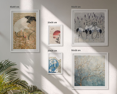 Bildergalerie-set für die wand Stilvolle Naturgemälde von Vögeln