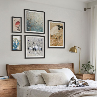 Bildergalerie-set für die wand Stilvolle Naturgemälde von Vögeln
