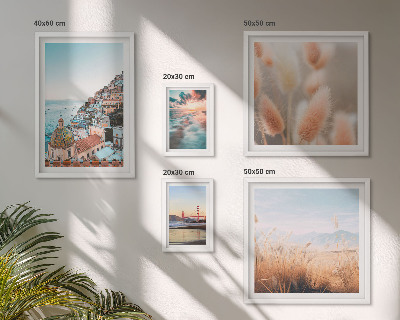 Modernes wandbilder-set Küstenlandschaften Natur