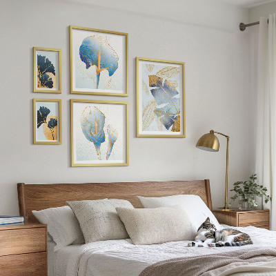 Modernes wandbilder-set Moderne Pflanzenmotive
