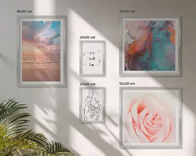 Bildergalerie-Set für die Wand mit romantischen Meereslandschaften