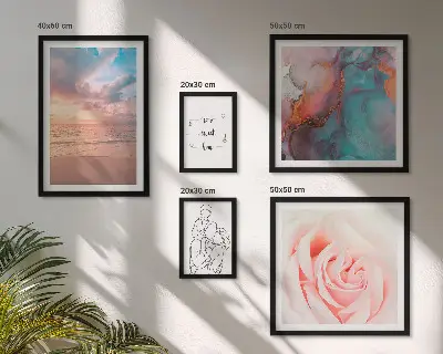 Bildergalerie-Set für die Wand mit romantischen Meereslandschaften