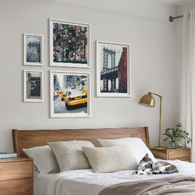 Modernes wandbilder-set Bezaubernde Ausblicke auf New York