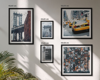 Modernes wandbilder-set Bezaubernde Ausblicke auf New York