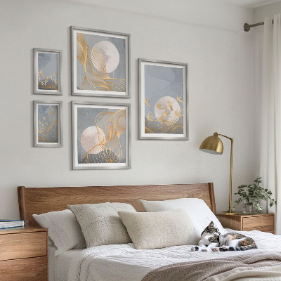 Bildergalerie-set für die wand Harmonie der Natur und Zartheit