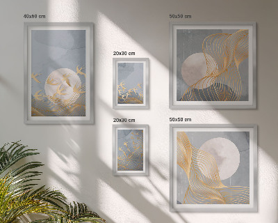 Bildergalerie-set für die wand Harmonie der Natur und Zartheit