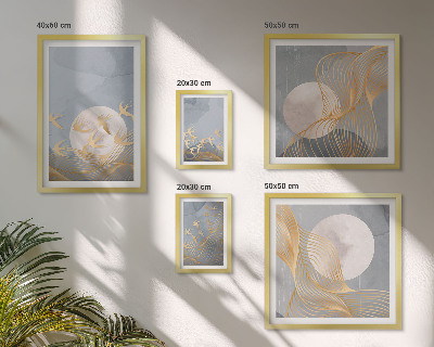 Bildergalerie-set für die wand Harmonie der Natur und Zartheit