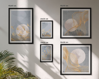 Bildergalerie-set für die wand Harmonie der Natur und Zartheit