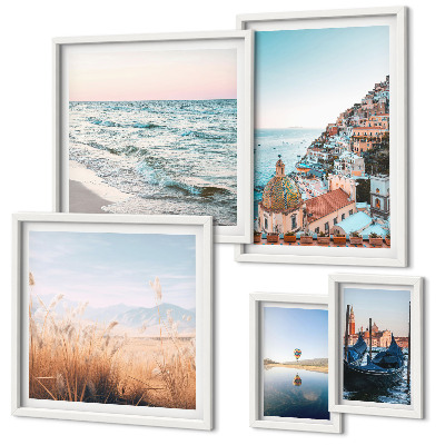 Modernes wandbilder-set Bezaubernder Meerblick