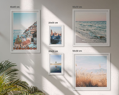 Modernes wandbilder-set Bezaubernder Meerblick