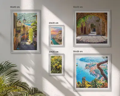 Bildergalerie-Set für die Wand mit Motiv Bezaubernder Meerblick