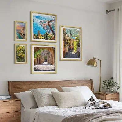 Bildergalerie-Set für die Wand mit Motiv Bezaubernder Meerblick