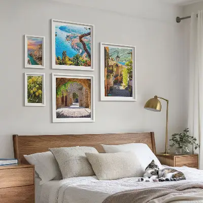 Bildergalerie-Set für die Wand mit Motiv Bezaubernder Meerblick