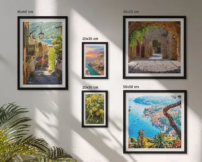 Bildergalerie-Set für die Wand mit Motiv Bezaubernder Meerblick