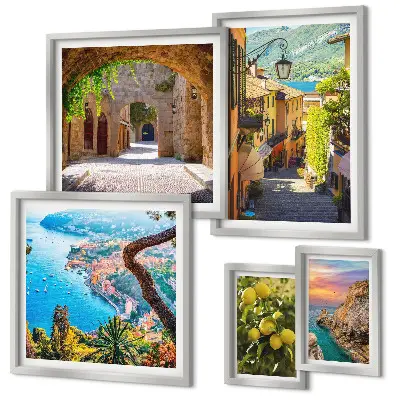 Bildergalerie-Set für die Wand mit Motiv Bezaubernder Meerblick