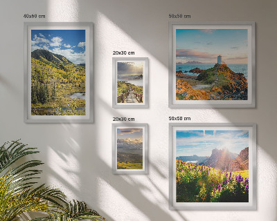 Bildergalerie-set für die wand Berglandschaften Natur