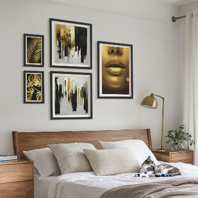 Bildergalerie-set für die wand Glamouröse Pflanzengesichter