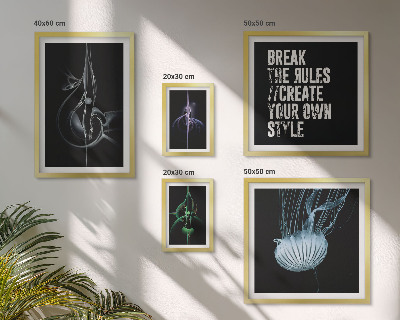 Bildergalerie-set für die wand Abstrakte kreative Motive