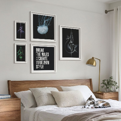 Bildergalerie-set für die wand Abstrakte kreative Motive