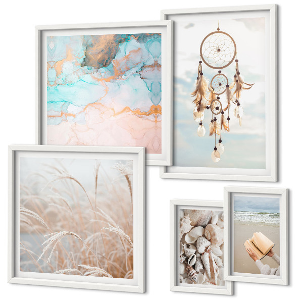 Bildergalerie-set für die wand Boho-Träume Strand Natur