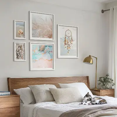 Wandbilder-Set Boho Träume Strand und Natur