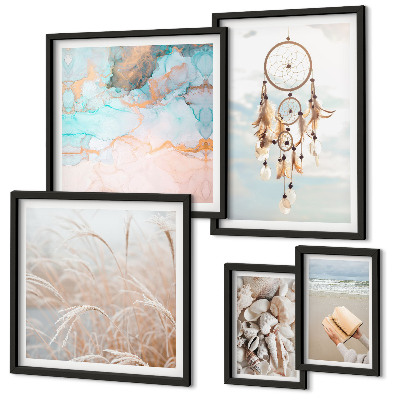 Bildergalerie-set für die wand Boho-Träume Strand Natur