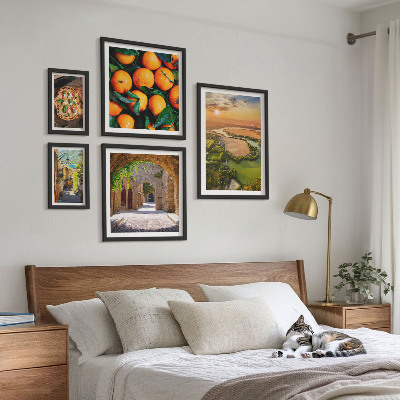 Bilderset fürs sofa Naturlandschaften mit italienischem Flair