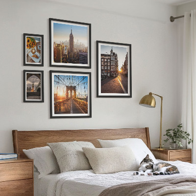 Bildergalerie-set für die wand Charmante Stadtarchitektur