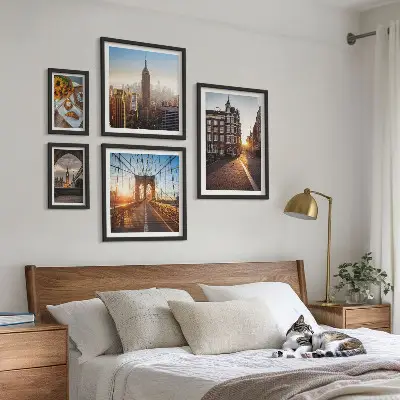 Bildergalerie-Set für die Wand mit Motiv Charmante Stadtarchitektur