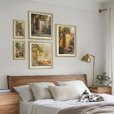 Bildergalerie-set für die wand Zitrusfrüchte im Garten