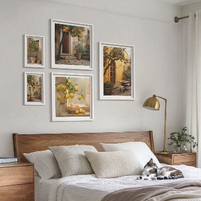 Bildergalerie-set für die wand Zitrusfrüchte im Garten