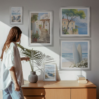 Bildergalerie-set für die wand Stilvolle Meerblicke