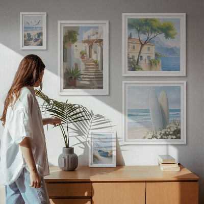 Bildergalerie-set für die wand Stilvolle Meerblicke