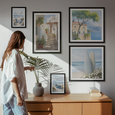 Bildergalerie-set für die wand Stilvolle Meerblicke