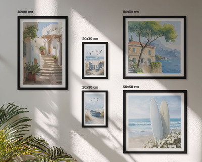 Bildergalerie-set für die wand Stilvolle Meerblicke